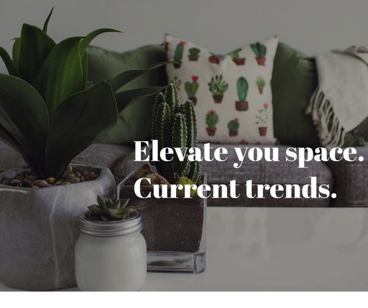 Elevate Your Space: Current Trends in Home Decor